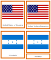 Flags of North America - Montessori Print Shop