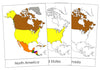 Flashcards of North America - Montessori Print Shop continent study