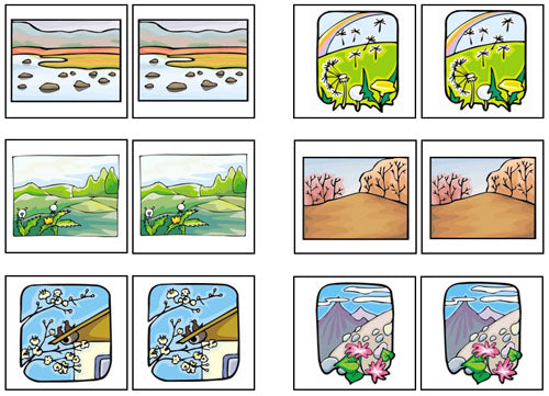 Nature Match-Up & Memory Game - Montessori Print Shop Digital Download