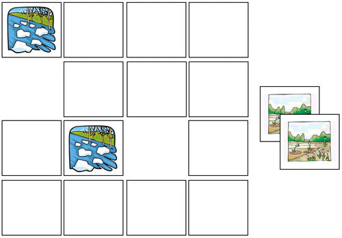 Nature Match-Up & Memory Game - Montessori Print Shop Digital Download