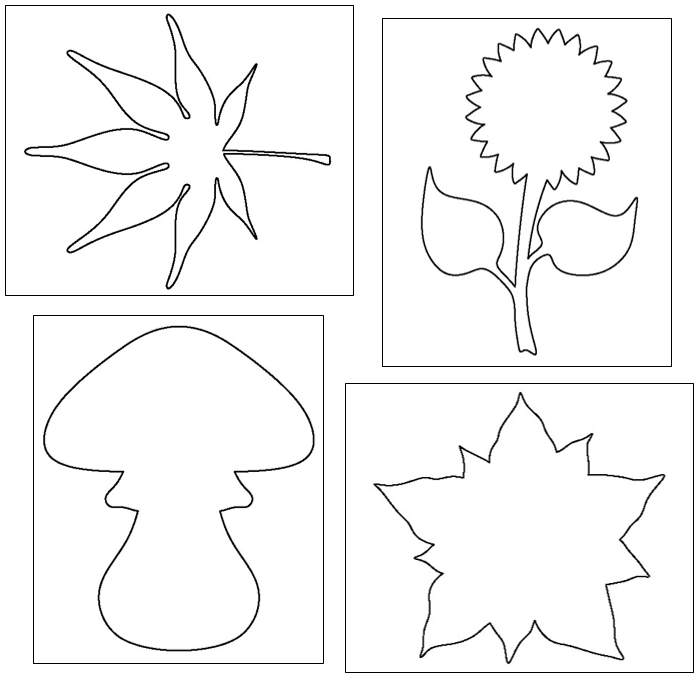nature cutting and pin punching - Montessori Print Shop Digital Download pin poke