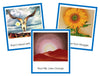 Georgia O'Keeffe Art Cards (borders) - montessori art materials