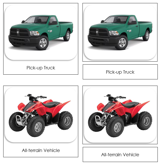 On The Road Safari Toob Cards - Montessori Print Shop