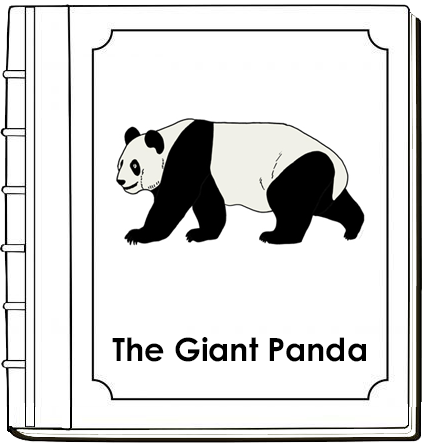 Parts of a Giant Panda Nomenclature Book - Montessori Print Shop Digital Download