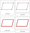 The Study of a Parallelogram Nomenclature Cards - Montessori Print Shop