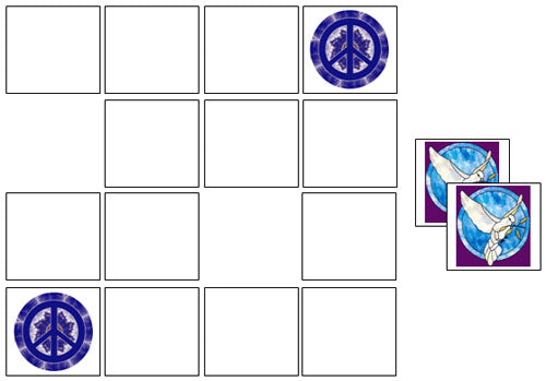 Peace Match-Up & Memory Game - Montessori Print Shop Digital Download