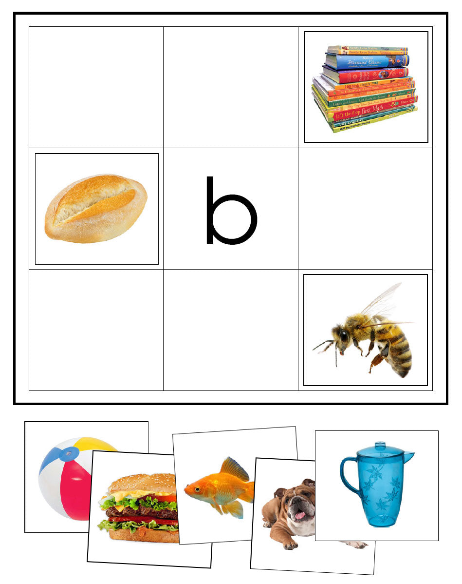 Phonetic Letter Mats - Montessori Print Shop Digital Download language cards
