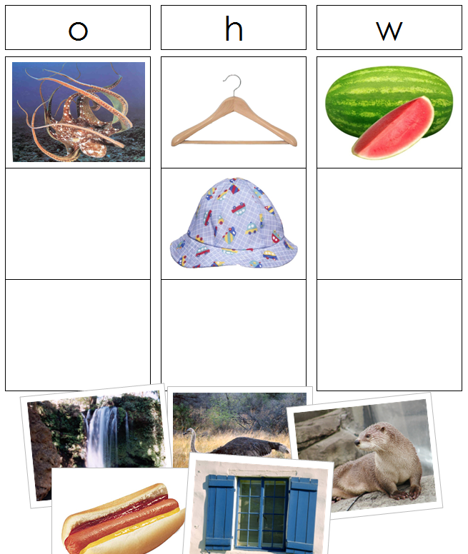 Phonetic Sound & Picture Sorting Cards & Charts - Montessori Print Shop Digital Download