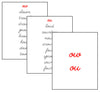 Step 3: Phonogram Families - CURSIVE - Montessori Print Shop language lesson