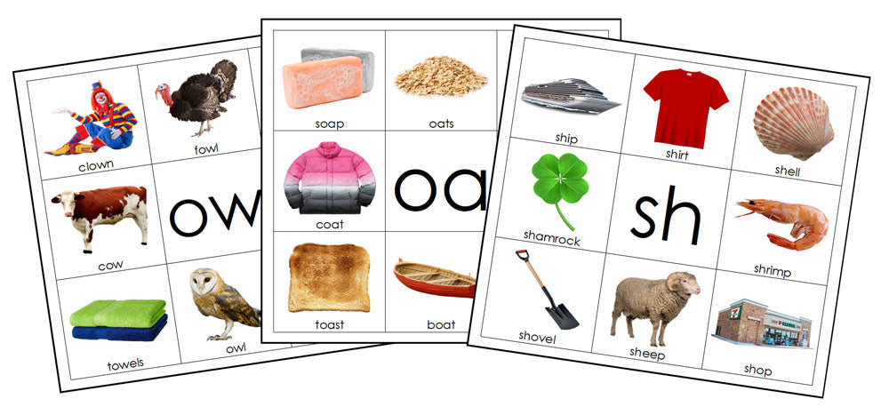 Phonogram Letter Mats - Montessori Print Shop Digital Download Language Activity