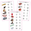 Pink Vowel Sound Choice Cards (photos) - montessori Print Shop