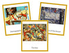 Jackson Pollock Art Cards (borders) - montessori art materials