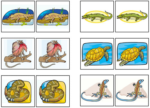 Retile Match-Up & Memory Game - Montessori Print Shop Digital Download