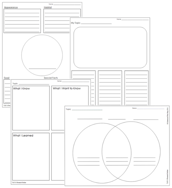 Primary Research Outlines - Montessori Print Shop