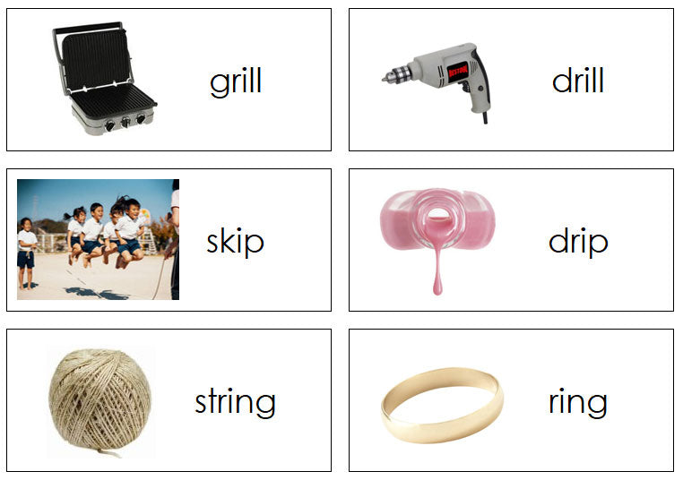 Rhyming Words & Pictures Level 2 - Montessori Print Shop Digital Download