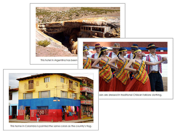 South America Geography Bundle - Montessori Print Shop Digital Download
