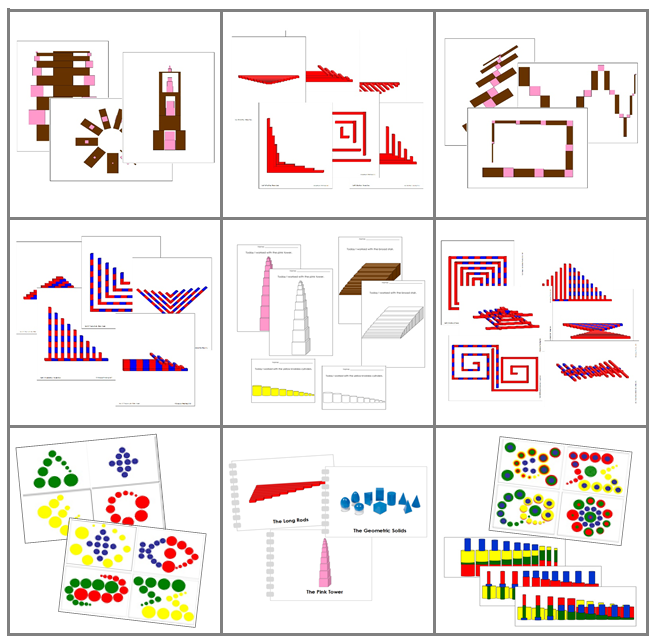 Montessori Sensorial Extensions Bundle - Montessori Print Shop Digital Download