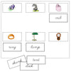 Step 2: Sheets & Labels - CURSIVE - Montessori Print Shop phonics lesson