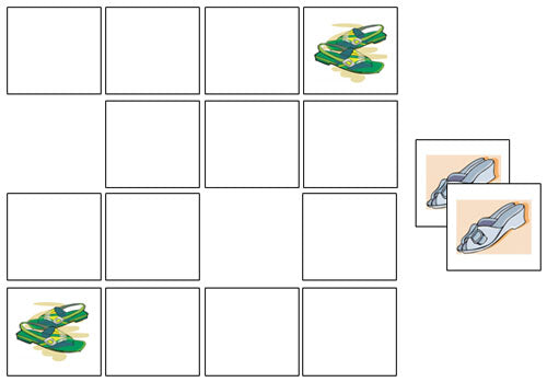 Shoe Match-Up & Memory Game - Montessori Print Shop
