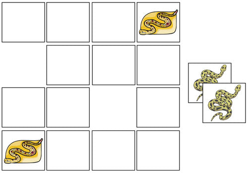 Snake Match-Up & Memory Game - Montessori Print Shop