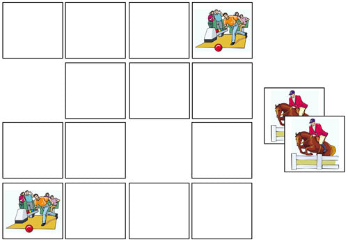 Sports & Leisure Match-Up & Memory Game - Montessori Print Shop Digital Download