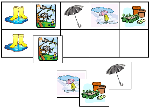 Spring Match-Up & Memory Game - Montessori Print Shop Digital Download