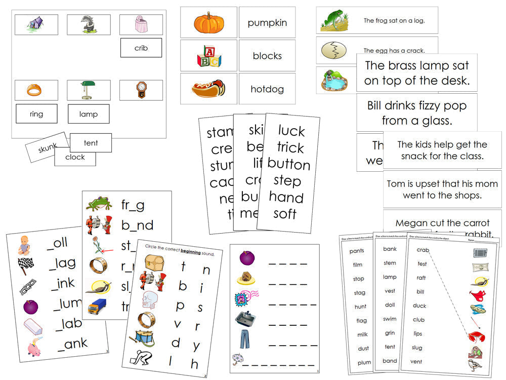 Montessori Step 2 Language Series Bundle - Montessori Print Shop Digital Download phonics program