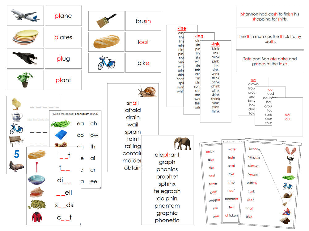 Montessori Step 3 Language Series Bundle (photos) - Montessori Print Shop Digital Download language program