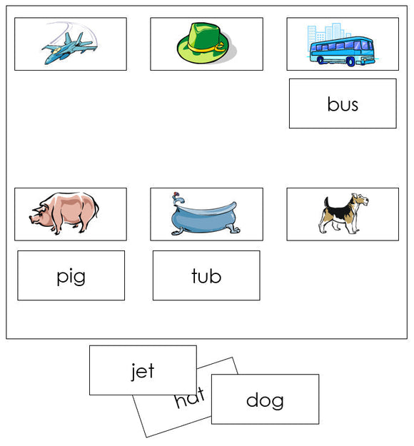 Step 1: Sheets & Labels - Montessori Print Shop language materials