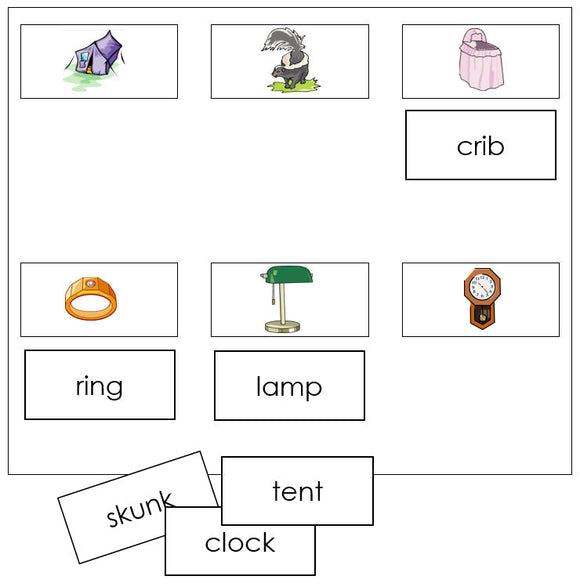 Step 2: Sheets & Labels - Montessori Print Shop phonetic language materials