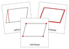 Study of a Parallelogram Cards - Montessori Print Shop geometry cards