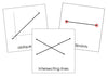 The Study of Lines Cards - Montessori Print Shop geometry cards