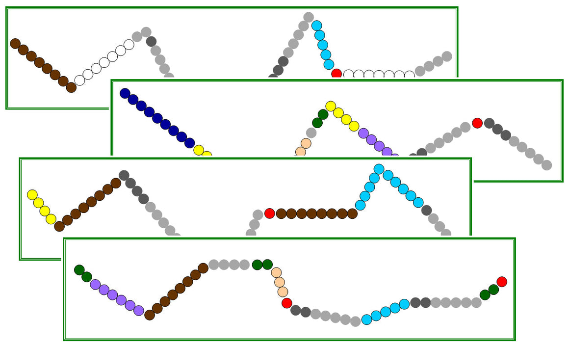 Montessori Subtraction Snake Game Task Cards & Instructions - Montessori Print Shop Digital Download