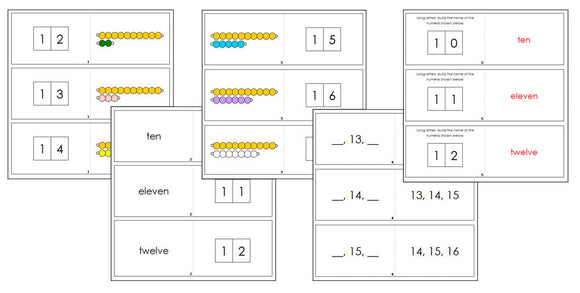 Teen Boards & Beads Activity Set - Montessori Print Shop