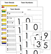 Printable Montessori Teen Beads, Boards and Worksheets - Montessori Print Shop