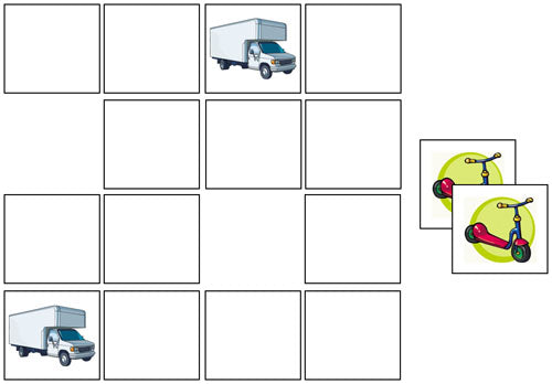 Transportation Match-Up & Memory - Montessori Print Shop Digital Download