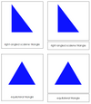 Triangles (Simple Concepts) - Montessori Print Shop geometry cards