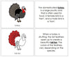 Parts of a Turkey Nomenclature Book (red) - Montessori Print Shop