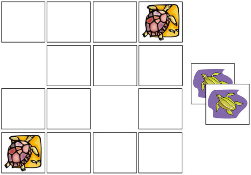 Turtle Match-Up & Memory - Montessori Print Shop Digital Download