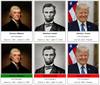 Presidents of the United States of America 3-Part Cards - Montessori Print Shop