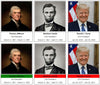 Presidents of the United States of America 3-Part Cards - Montessori Print Shop