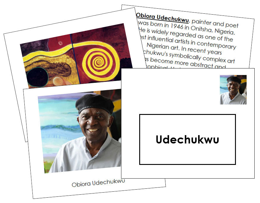 Obiora Udechukwu Art Book - Montessori Print Shop Digital Download