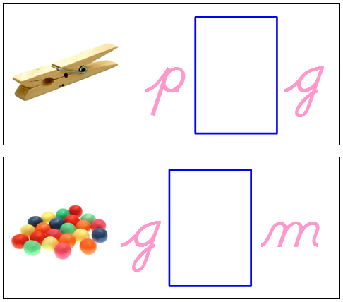 Montessori Moveable Alphabet Sound cards