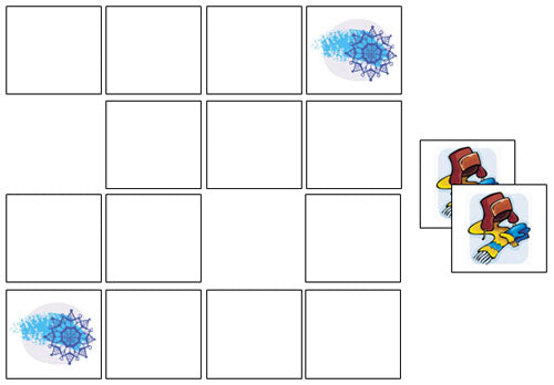 Winter Match-Up & Memory - Montessori Print Shop Digital Download