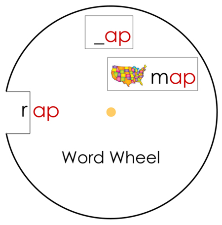 Word Family Wheels - Printable Language Materials by Montessori Print Shop