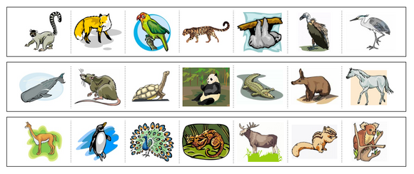 Animals Cutting Work - Preschool Activity - Montessori Print Shop Digital Download