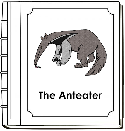 Parts of an Anteater Nomenclature Book - Montessori Print Shop Digital Download