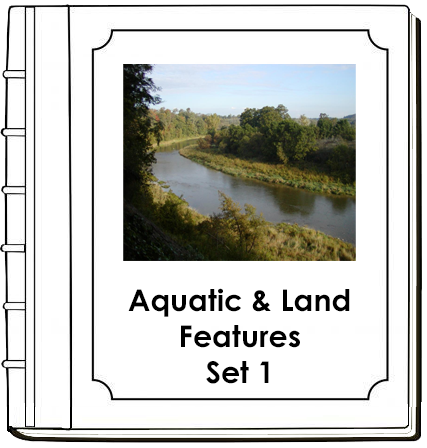 Aquatic & Land Features Book Set 1 - Montessori Print Shop Digital Download