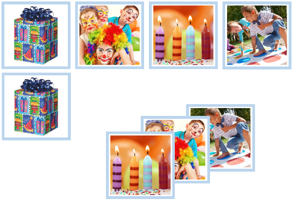 birthday matching cards - Montessori Print Shop Digital Download