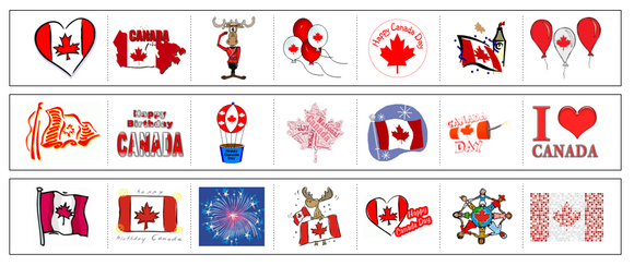 Canada Day Cutting Work - Preschool Activity by Montessori Print Shop